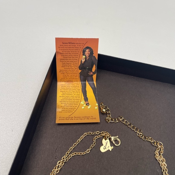 NWT Serena Williams Rhinestone Mesh Necklace & Matching Earrings - Picture 11 of 14